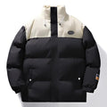 Men's Double Colored Loose Fit Winter Coat