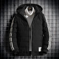 Man's Parkas Slim Fit Hooded Winter Coat