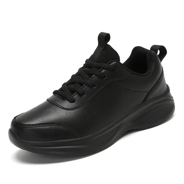 EXUDE Men's Casual PU Faux Leather Sneakers