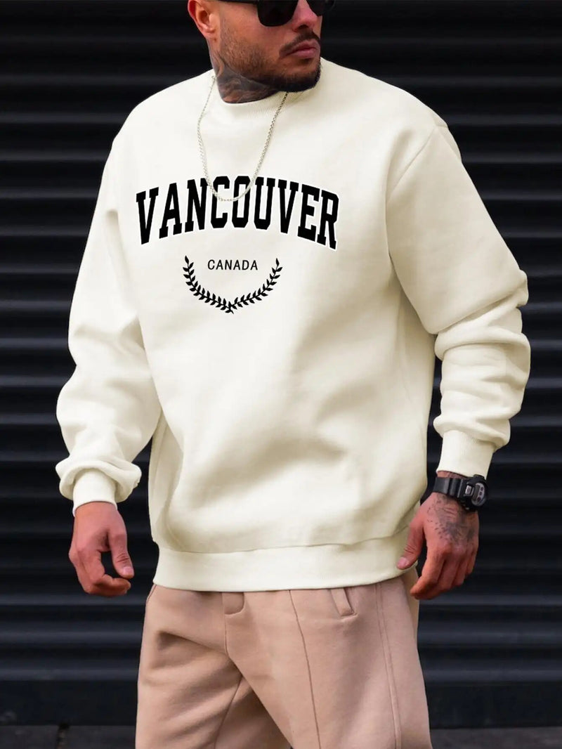 VANCOUVER Sudadera urbana de otoño para hombre 