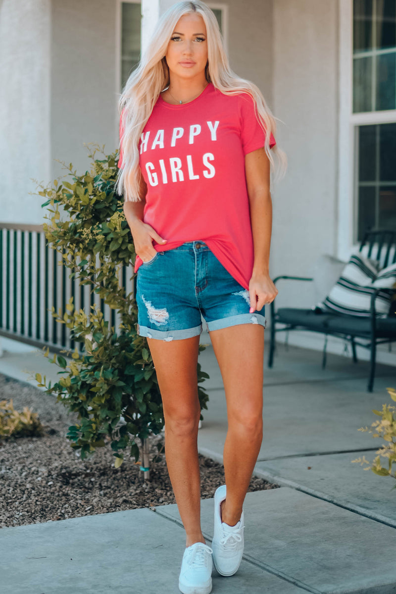 HAPPY GIRLS T-shirt à manches courtes