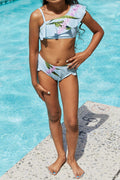Maillot de bain 2 pièces Marina West Swim Vacay Mode en bleu pastel