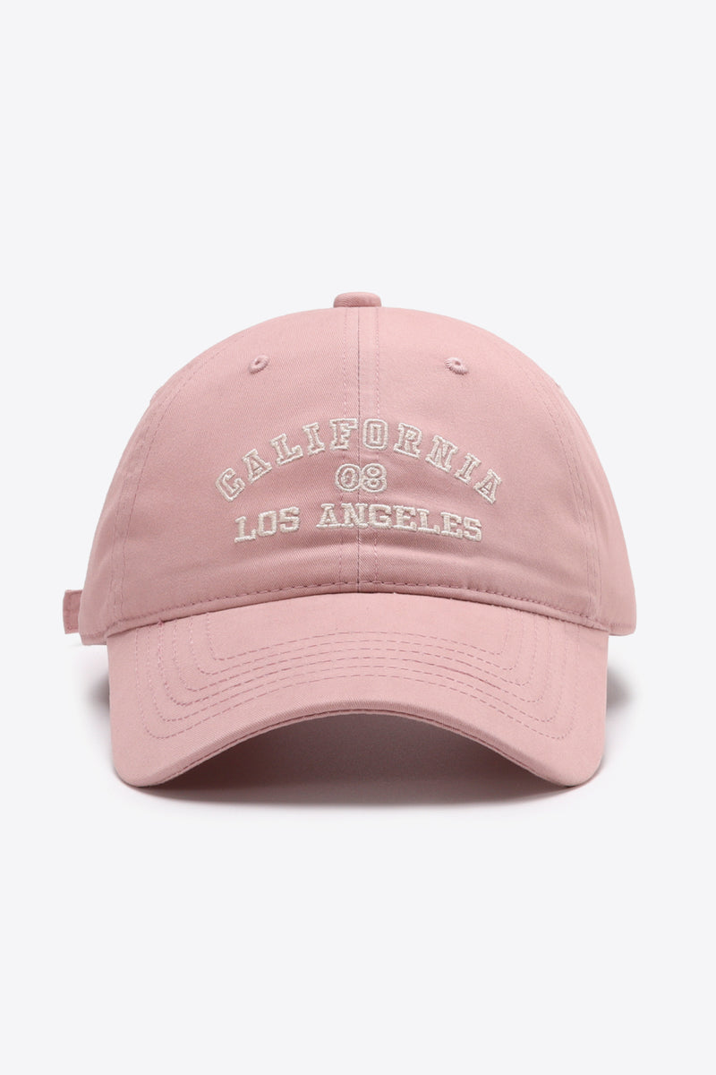 Casquette de baseball ajustable CALIFORNIA LOS ANGELES