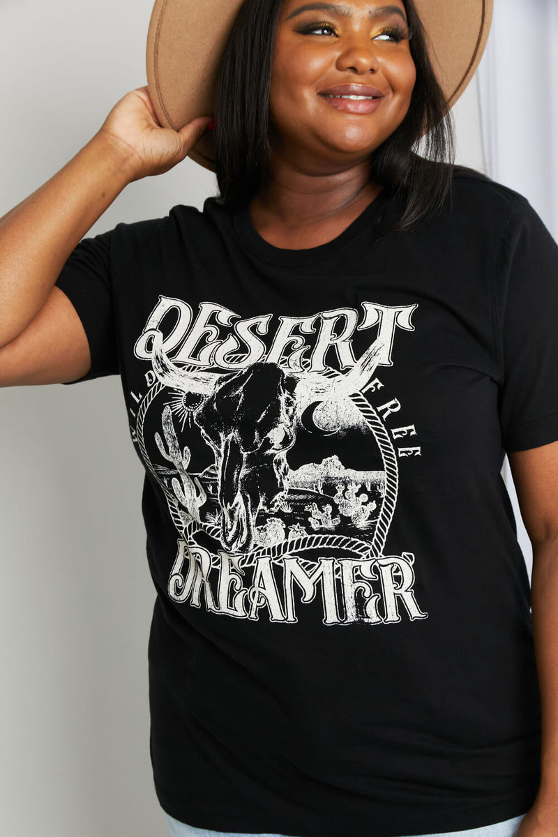 Camiseta con gráfico DESERT DREAMER de tamaño completo de mineB