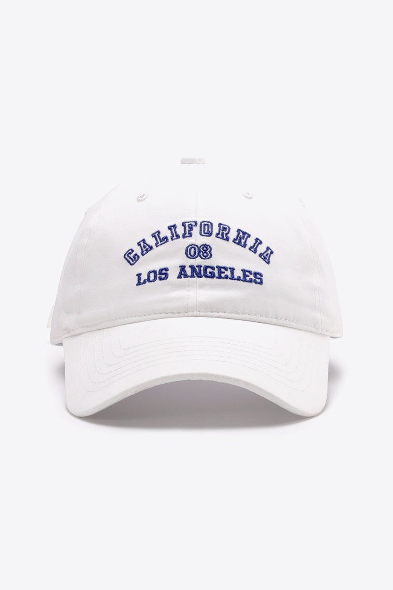 Casquette de baseball ajustable CALIFORNIA LOS ANGELES