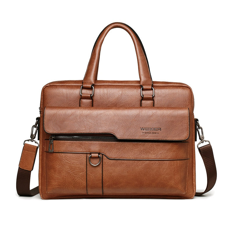 WEIXER Men's Business Laptop Briefcase Bag