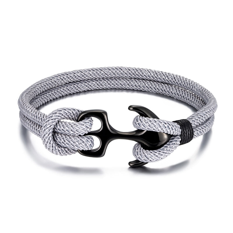 MK Anchor Double Strand Paracord Bracelet