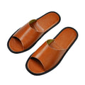 Men's Indoor Genuine Leather Slipper Sandals