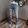 Jeans rasgados azul claro High Street Fashion para hombre