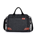 Men's Large Waterproof Canvas Briefcase Bag