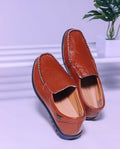 Men's Faux Leather Moccasin Italian Loafers