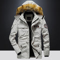 Men's Winter Military Camouflage Parkas Jacket