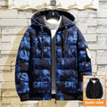 Camouflage Men's Hooded Winter Padded Parka Jacket