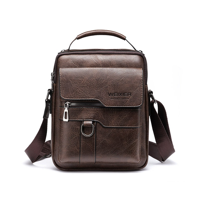 WEIXIER Men's Vintage Crossbody Shoulder Bag