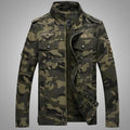 Camouflage Autumn Men's Bomber Jackets - AM APPAREL