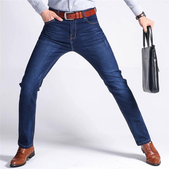 Classic Style Men's Casual Stretchy Jeans - AM APPAREL