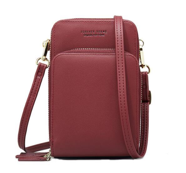 Crossbody Cell Phone Shoulder Bag - AM APPAREL