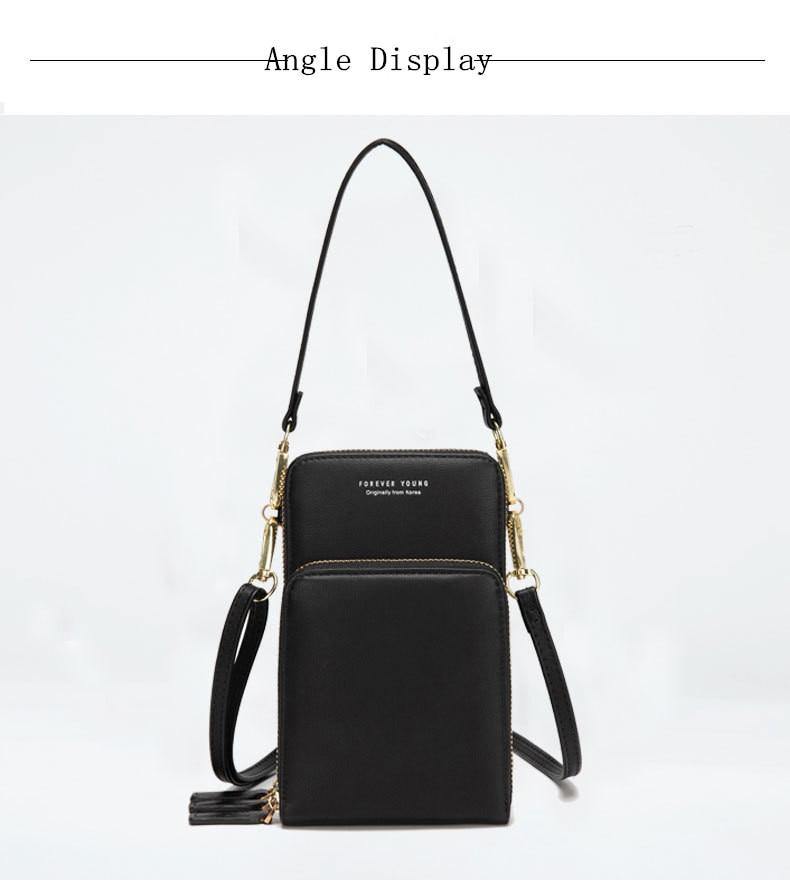 Crossbody Cell Phone Shoulder Bag - AM APPAREL