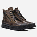 CX Men's Genuine Leather Handmade Boots - AM APPAREL