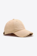 Gorra de béisbol ajustable desgastada