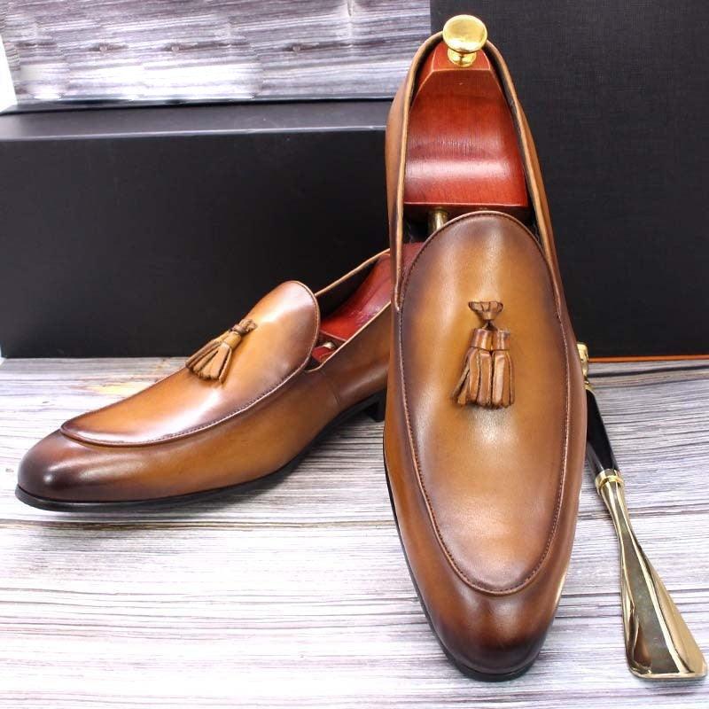 DW Men's Italian Style Handmade Loafers - AM APPAREL