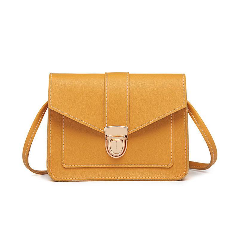 Fashion Small Crossbody PU Bag - AM APPAREL