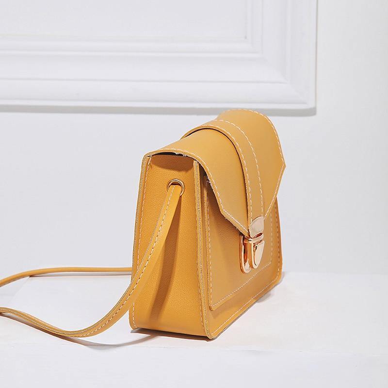 Fashion Small Crossbody PU Bag - AM APPAREL