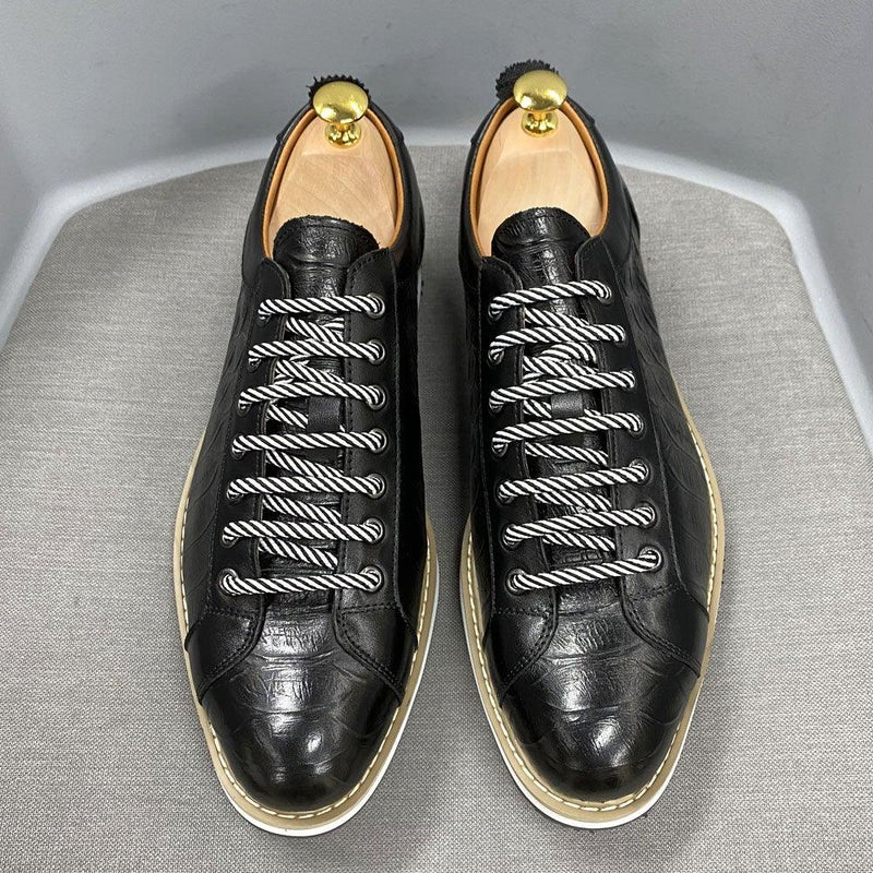 FC Men's European Style Cow Leather Shoes - AM APPAREL