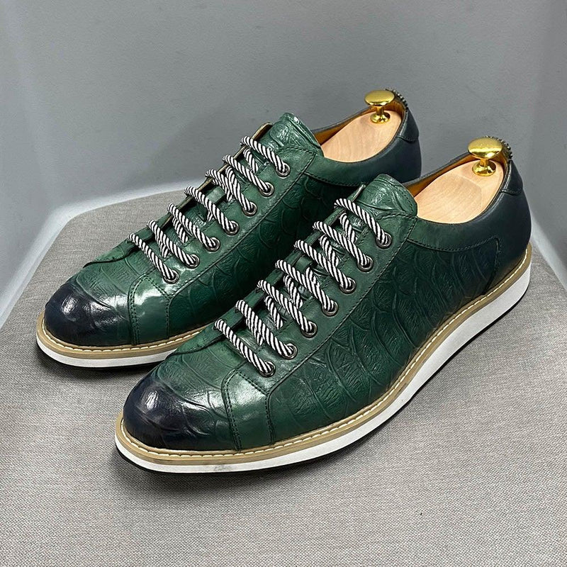 FC Men's European Style Cow Leather Shoes - AM APPAREL