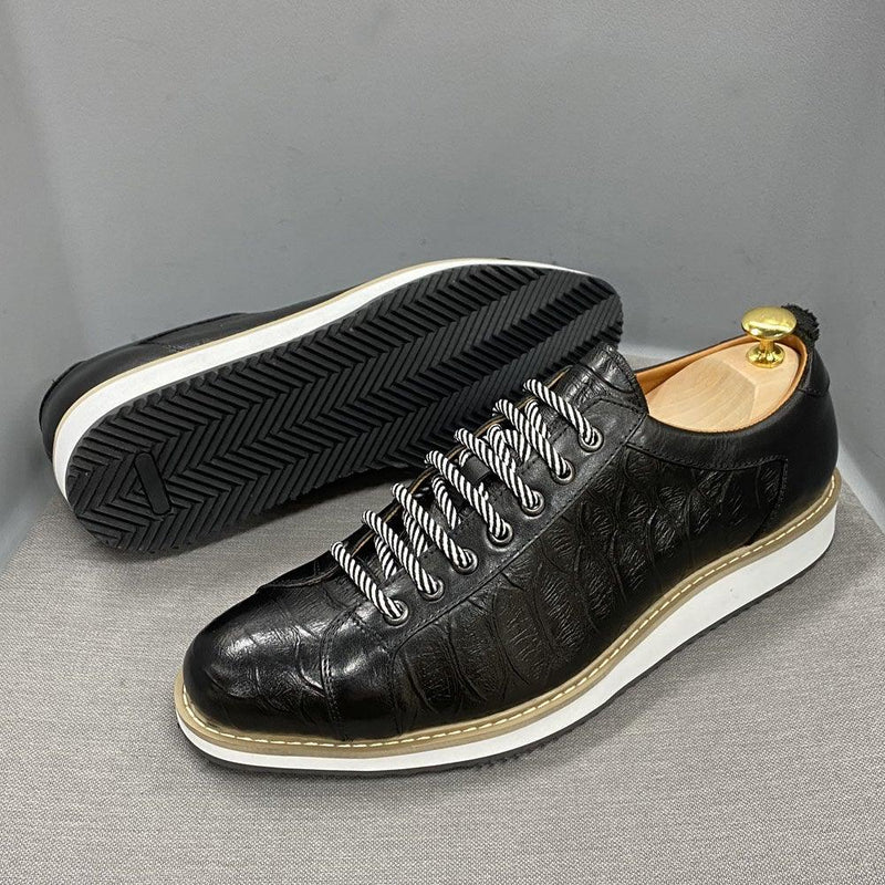 FC Men's European Style Cow Leather Shoes - AM APPAREL