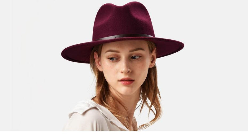 FURTALK Wool Fedora Hat for Women & Men - AM APPAREL