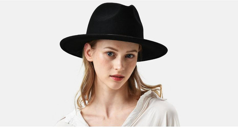 FURTALK Wool Fedora Hat for Women & Men - AM APPAREL