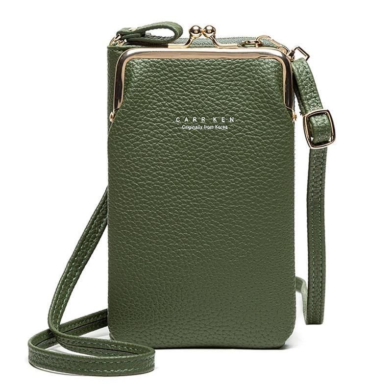 High Quality PU Leather Phone Bag - AM APPAREL