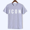 ICON Printed Casual Cotton T-shirt - AM APPAREL