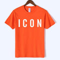 ICON Printed Casual Cotton T-shirt - AM APPAREL