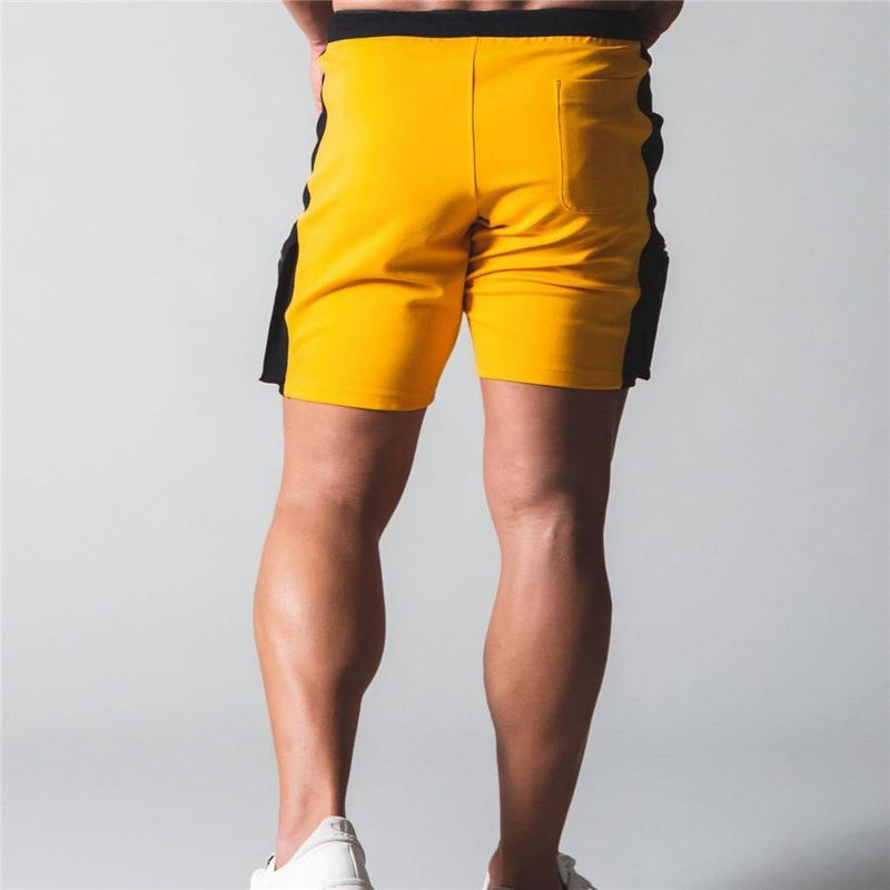 LYFT Men's Elastic Fitness Shorts - AM APPAREL