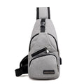 Male Crossbody Chest Messenger Bag - AM APPAREL