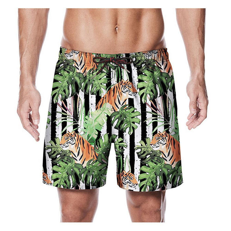 Men's 3D Printed Summer Shorts - AM APPAREL