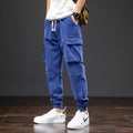 Men's Ankle-Length Side Pocket Baggy Joggers - AM APPAREL