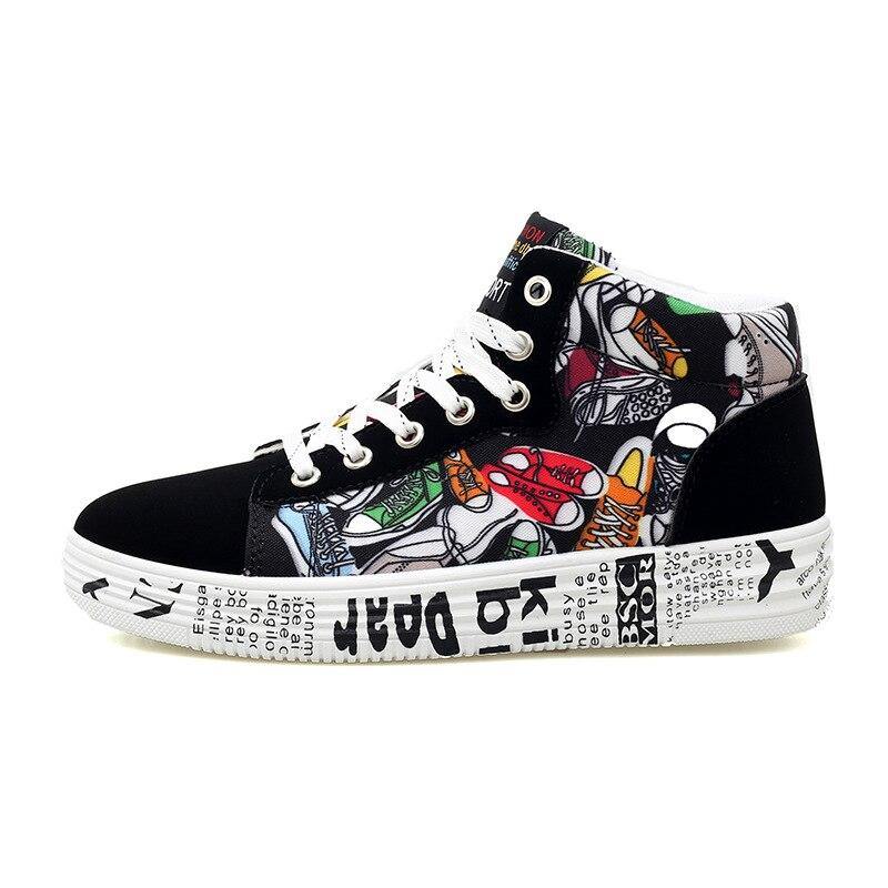 Men's Artistry High Top Sneakers - AM APPAREL