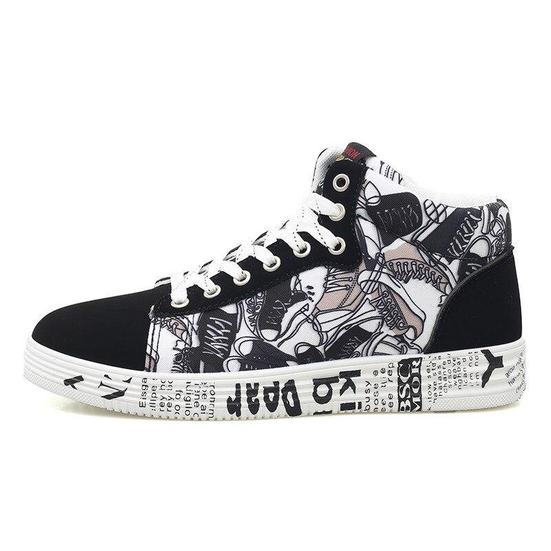 Men's Artistry High Top Sneakers - AM APPAREL