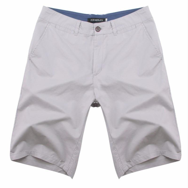 Men's Casual Cotton Knee Length Shorts - AM APPAREL