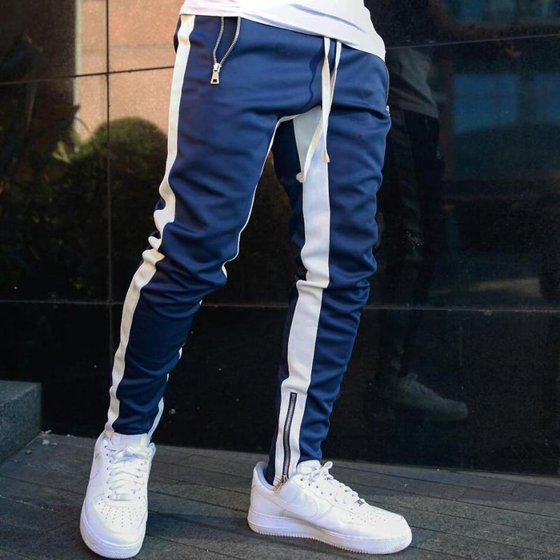 Men's Casual Fitness Stretch Slim Fit Joggers - AM APPAREL