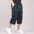 Men's Casual Knee Length Cargo Shorts - AM APPAREL