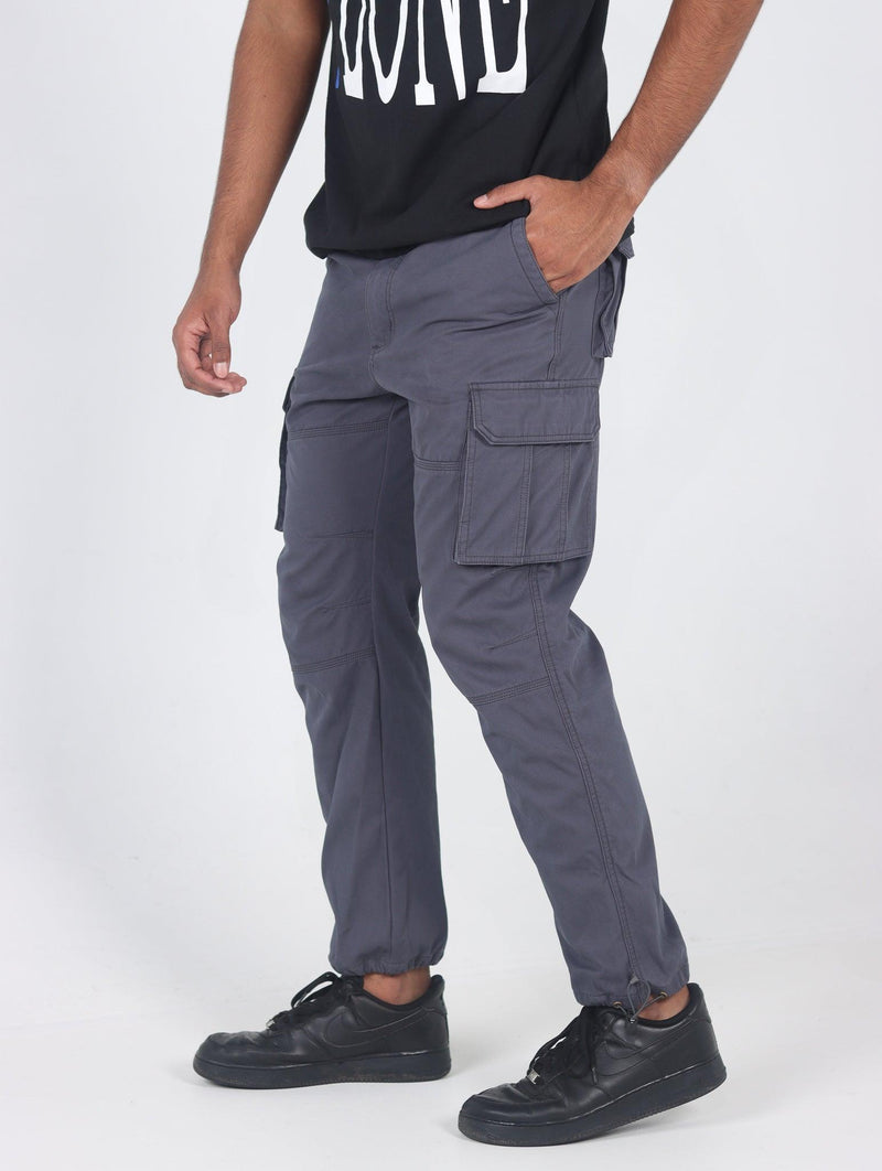 Men's Casual Multi Pockets Military Cargo Pants - AM APPAREL