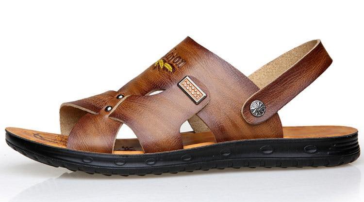 Men's Casual Non-Slip Back Strap Sandals - AM APPAREL