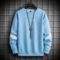 Men's Casual Round Collar Sweatshirt - AM APPAREL