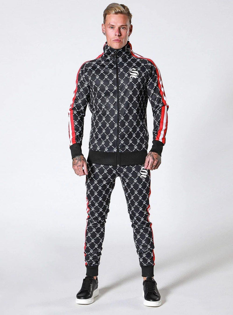 Men's Casual Stand-Up Collar Track Suit - AM APPAREL