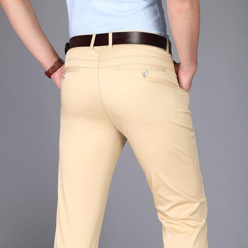 Men's Classic Style Cotton Pants - AM APPAREL