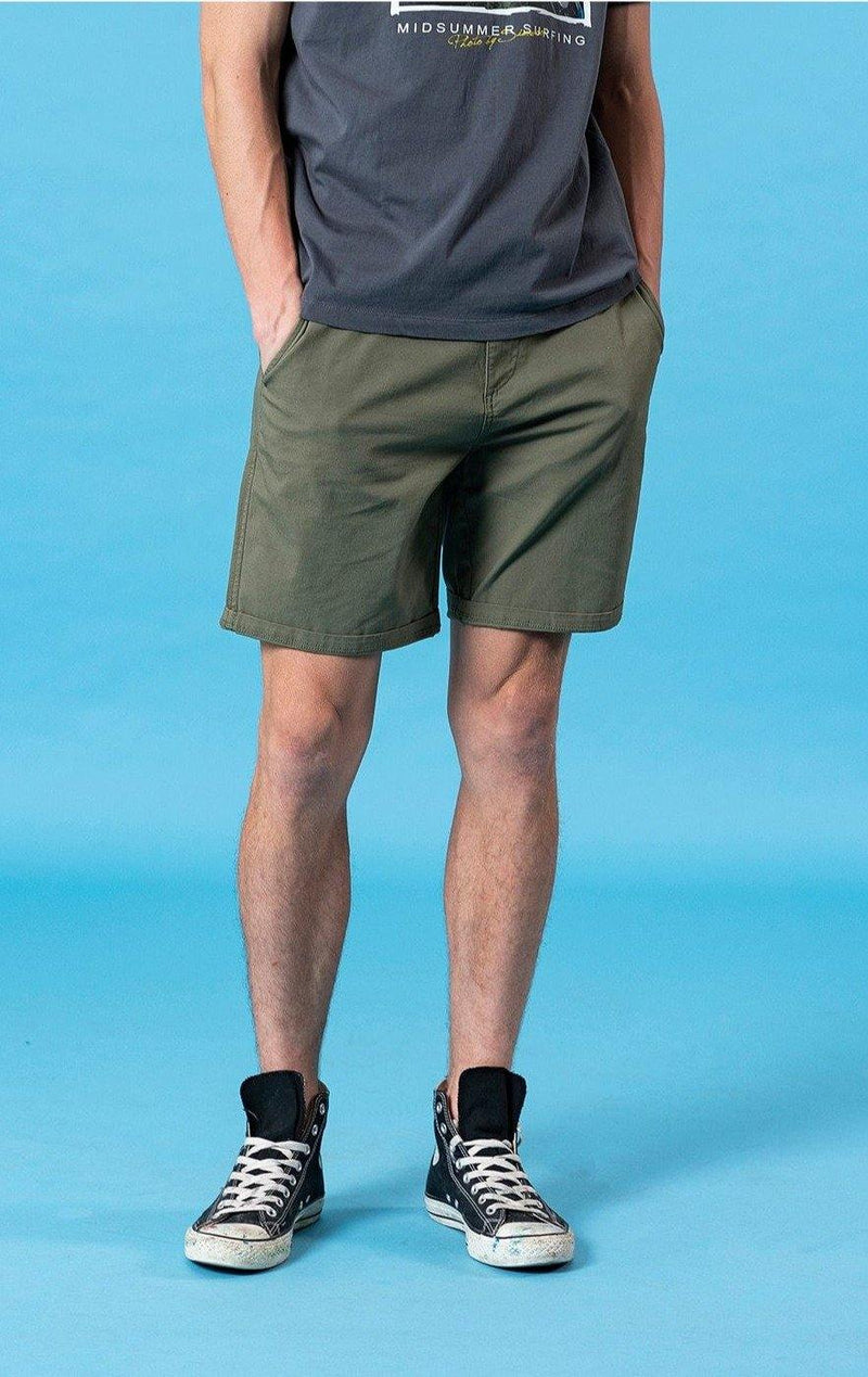 Men's Classical Knee Length Shorts - AM APPAREL